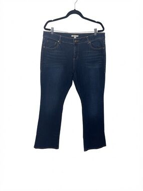 CAbi Jeans Size 16 Dark Blue Women's boot cut